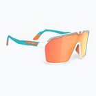 Okulary przeciwsłoneczne Rudy Project Spinshield white and water matte/multilaser orange