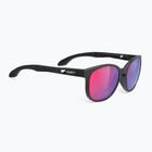 Okulary przeciwsłoneczne Rudy Project Lightflow B black matte/polar 3fx multilaser red