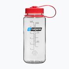 Butelka turystyczna Nalgene Wide Mouth 500 ml clear/red cap