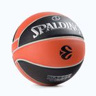 Piłka do koszykówki Spalding Euroleague TF-1000 Legacy 2021 pomarańczowa/czarna rozmiar 7