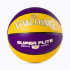 Piłka do koszykówki Spalding Super Flite fioletowa/żółta rozmiar 7