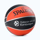 Piłka do koszykówki Spalding Euroleague TF-150 Legacy pomarańczowa/czarna rozmiar 6