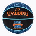 Piłka do koszykówki Spalding Space Jam niebieska/czarna rozmiar 6