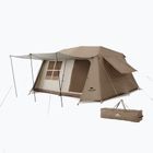 Namiot kempingowy 4-osobowy Naturehike Village 13 Ridge Ultimate Edition brown/ti black