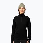 Bluza termoaktywna damska Devold Expedition Merino 235 Zip Neck black