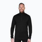 Bluza termoaktywna męska Devold Breeze Plus Merino 200 Zip Neck black