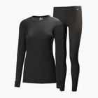 Komplet bielizny termoaktywnej damskiej Helly Hansen HH Comfort Light black