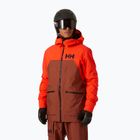 Kurtka narciarska męska Helly Hansen Straightline Lifaloft 2.0 iron oxide