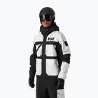 Kurtka narciarska męska Helly Hansen Ullr D Heritage Short grey fog snow camo aop