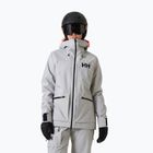 Kurtka narciarska damska Helly Hansen Powderqueen 3.0 grey/melange