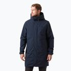 Płaszcz przeciwdeszczowy męski Helly Hansen Munich Insulated navy