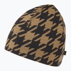 Czapka zimowa Helly Hansen Lifa Merino sepia houndstooth aop