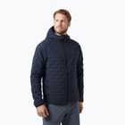 Kurtka hybrydowa męska Helly Hansen HP Hybrid Stretch Hooded Insulator navy