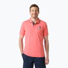 Koszulka polo męska Helly Hansen Hp Figari Polo sunset pink
