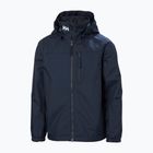 Kurtka żeglarska dziecięca Helly Hansen Crew Hooded Jr 41813 navy