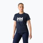 Koszulka damska Helly Hansen Logo 3.0 SS navy