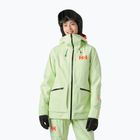 Kurtka narciarska damska Helly Hansen Powderqueen 3.0 washed lime