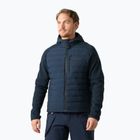 Kurtka hybrydowa męska Helly Hansen Skagen Hybrid Knit Insulator navy