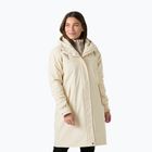 Płaszcz przeciwdeszczowy damski Helly Hansen Moss Ins Pu Coat cream