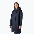 Płaszcz przeciwdeszczowy damski Helly Hansen Moss Ins Pu Coat navy