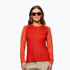 Longsleeve trekkingowy damski NORRONA Femund PureUll LS aura orange/paprika