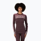 Bluza termoaktywna damska KARI TRAA Ines cocoa powder