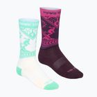 Skarpety damskie KARI TRAA Puffin 2 pack jelly mint