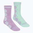 Skarpety damskie KARI TRAA Vinst 2 pack jelly mint