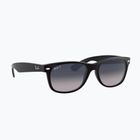 Okulary przeciwsłoneczne Ray-Ban New Wayfarer Classic black matt/blue gradient