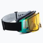 Gogle narciarskie Smith Squad black/chroma pop sun green mirror/yellow