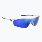 Okulary przeciwsłoneczne dziecięce Under Armour 7001/S S3 matte white/blue multilayer oleophobic