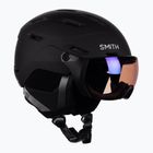 Kask narciarski Smith Survey matte black/chromapop photo rose flash