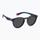 Okulary przeciwsłoneczne dziecięce Polaroid PLD 8048/S blue pink/grey polarized