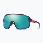 Okulary przeciwsłoneczne Smith Wildcat matte purple cinder hi viz/chromapop opal mirror/clear
