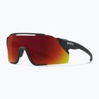 Okulary przeciwsłoneczne Smith Attack MAG MTB matte black/chromapop red mirror/low light amber