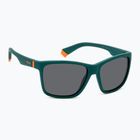 Okulary przeciwsłoneczne dziecięce Polaroid PLD 8057/S matte green/grey polarized