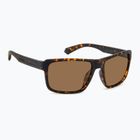 Okulary przeciwsłoneczne męskie Polaroid PLD 2158/S matte brown havana/bronze polarized