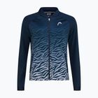 Kurtka tenisowa damska HEAD Breaker W dark blue/print vision
