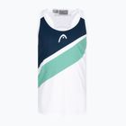 Koszulka tenisowa dziecięca HEAD Agility Tank Top W print perf/nile green