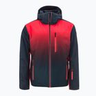 Kurtka narciarska męska HEAD Supershape ski print m/red