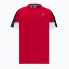 Koszulka tenisowa dziecięca HEAD Club 22 Tech red