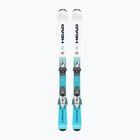Narty zjazdowe dziecięce HEAD Supershape Team Easy JRS + wiązania Jrs 4.5 GW CA white/blue