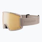 Gogle narciarskie HEAD Contex Pro 5K gold/sand/5k gold