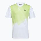 Koszulka tenisowa męska HEAD Topspin print vision m/lime