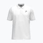 Koszulka tenisowa polo męska HEAD Club 25 Tech Polo white