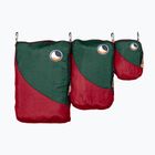 Zestaw organizerów Ticket To The Moon Travel Cube Set 3 szt. burgundy/dark green