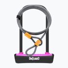 Zapięcie rowerowe OnGuard Neon 8154PN U-Lock black/pink
