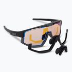 Okulary przeciwsłoneczne Bliz Vision Nano Optics Nordic Light matt black/light coral/orange blue