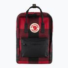 Plecak miejski Fjällräven Kanken Re-Wool Laptop 15" 18 l red/black