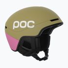 Kask narciarski POC Obex Contour olivine green matt/thulite pink matt